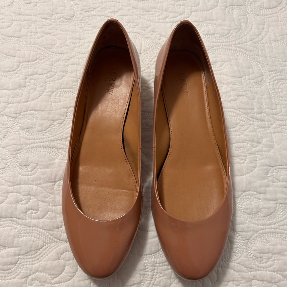 J. Crew Women's Nude Ballet Flats